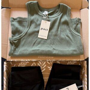 PACT Clothing bundle, brand new - leggings x2 and tank